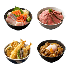 Rice Bowl Food Emojis vol.02