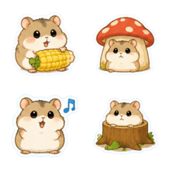 Mochikoro Ham Emojis