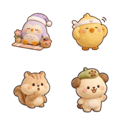 ★可愛動物5★ 表情貼