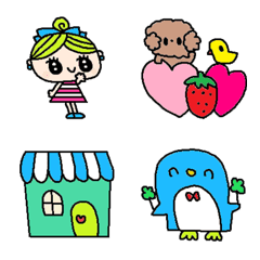 nenerin色んな絵文字セット可愛い698