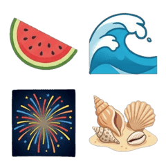 *Summer Pop Emoji*