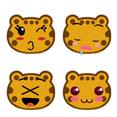 花豹寶寶 Emoji 表情包！Ver2