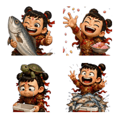 三太子釣魚表情貼