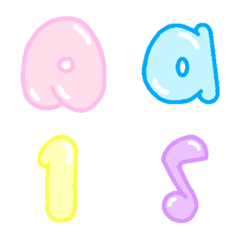 Chubby Alphabet  A-Z  V.2