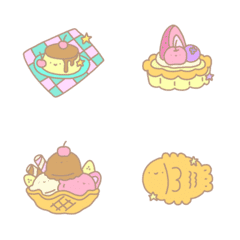 Upon emoji pastel