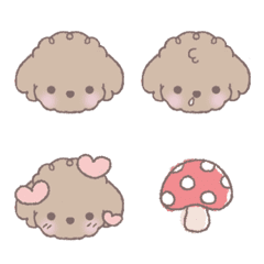 Kuru Kuru Toy Poodle emoji