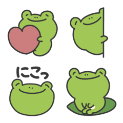 にこにこカエル