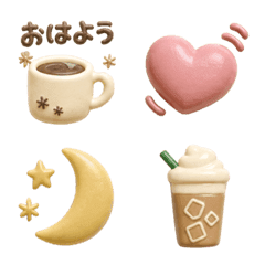 ☕毎日使える♪ほっこり可愛いカフェ絵文字