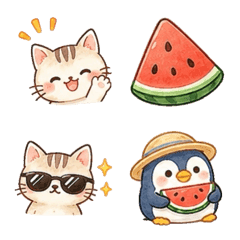Summer Vacation with Cats