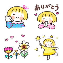 動く♪はるちゃんの日常絵文字