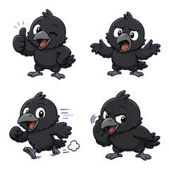 Crow (in Kansai dialect)
