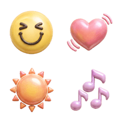 気持ち伝わる♪ふんわり絵文字