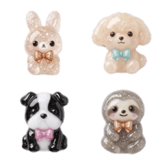 看起來像寶石的可愛動物｜coco♡
