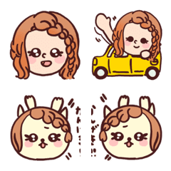 Uchijan emoji Girl11-2