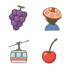 Yamagata Cute Emojis Collection