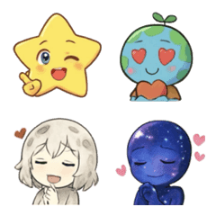 Paket Emoji Cosmo Buddies