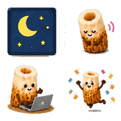 Chikuo Emoji: Working Life