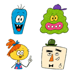Oddball Friends A Positive Emoji
