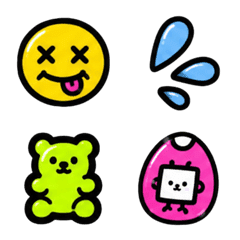 可愛い派手絵文字♡