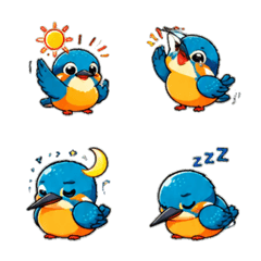 Kingfisher Daily Emoji