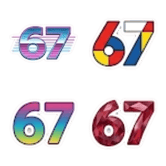 676767文字貼