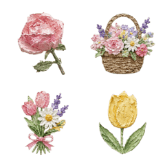 Palette Knife Flowers