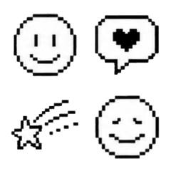 Pixel Faces & Symbols