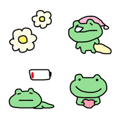 「かえるんの日常絵文字」
