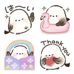 Cute Shimaenaga Summer & Rainy Day