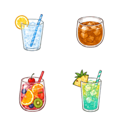 夏色ドリンク絵文字