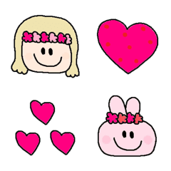 nenerin色んな絵文字セット可愛い708