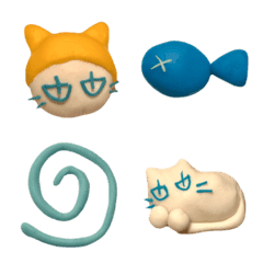 ねんどなねこたち。