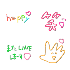＊使いやすいリアクション絵文字＊