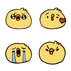Easy to use Chick Emojis