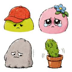 Mystery Friends Negative Emoji