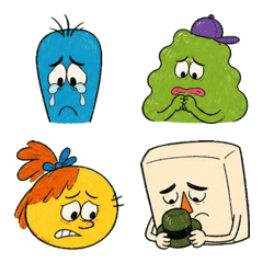 Oddball Friends A Negative Emoji