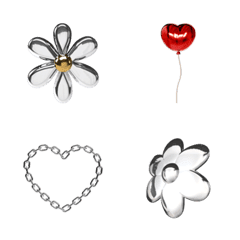 Glimmering Metallic Trend Emoji