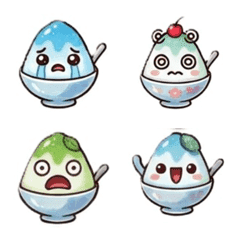 Yurukawa Shaved Ice Emoji001