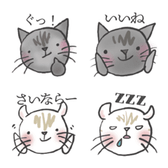 MY 3 cats--- mugiyorufuki3
