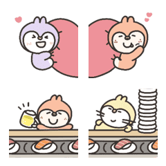 Pensagii 和朋友：嗨！朋友們！