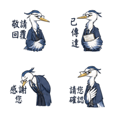 正式蒼鷺｜敬請回覆