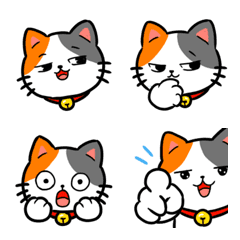 A cheeky cat emoji.