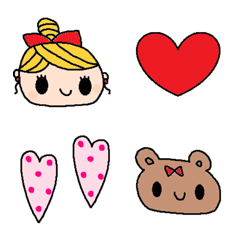 nenerin色んな絵文字セット可愛い709