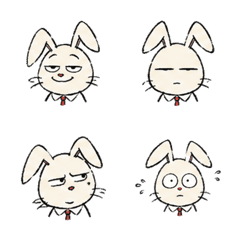 Sketch Long-Eared Rabbit Face 17