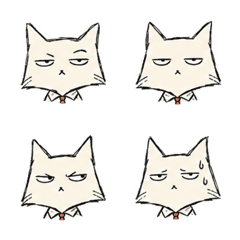 Sketch Triangle-Faced Cat Face 25