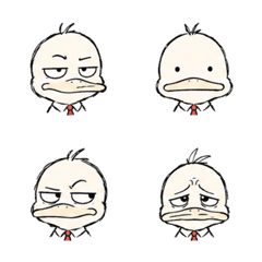 Sketch Blank-Faced Duck Face 23