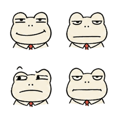 Sketch Flat-Faced Frog Face 01