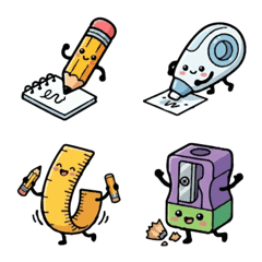 Cartoon stationery