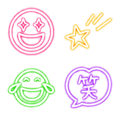 everyday neon emoji 2