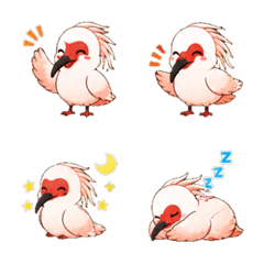 Scarlet Ibis Daily Emoji
